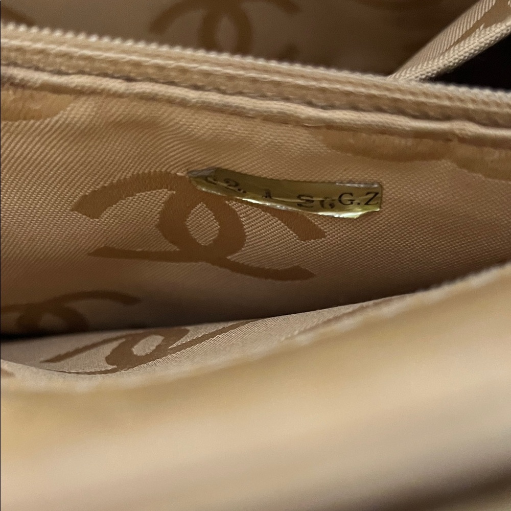 Chanel Classic Tan Quilted Leather Shopper Tote Bag - Picture 11 of 14